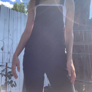 Black overalls!